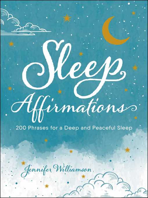 Upplýsingar um Sleep Affirmations eftir Jennifer Williamson - Biðlisti